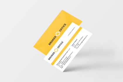 Broker Office cards - realizace, Logo&Print