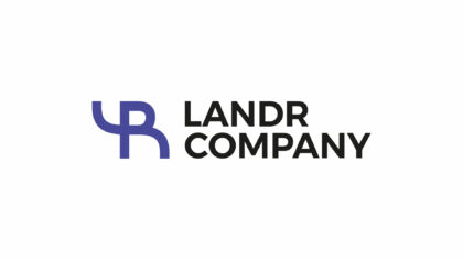 Landr company logo - realizace, Logo&Tisk