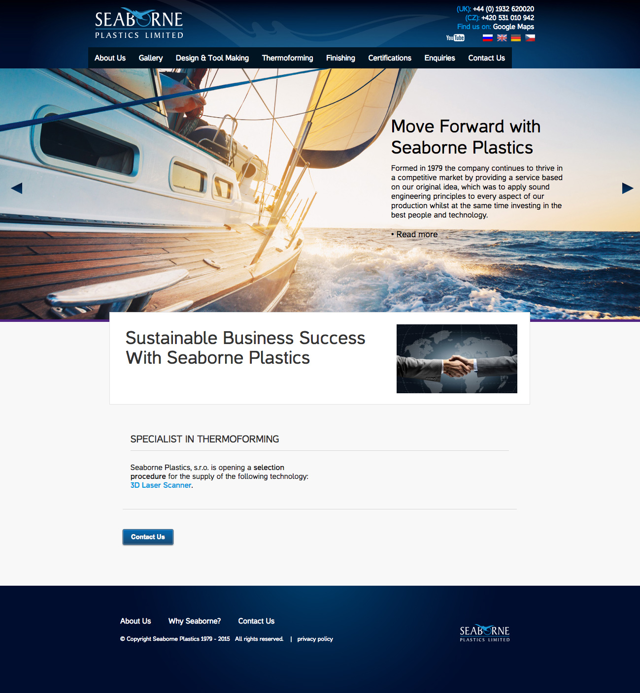 Seaborne Plastics | Webdesign Blog