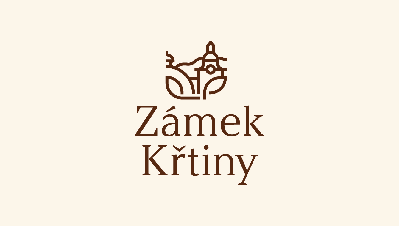 Zámek Křtiny - tvorba www stránek, Logo&Tisk