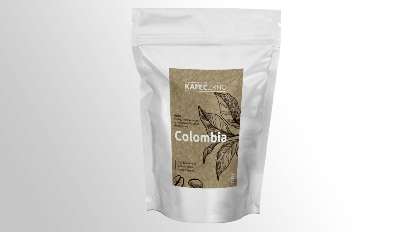 Kafec – coffee packaging, corporate identity, Brno