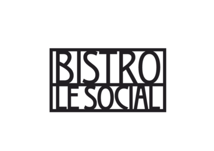 CAFÉ Bistro Le Social - realizace, Logo&Tisk