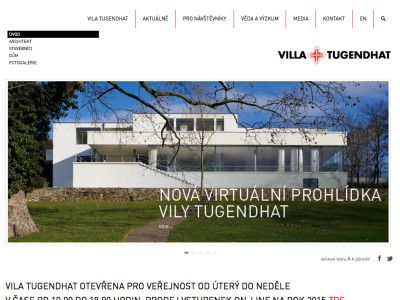 Vila Tugendhat 2009-2021 - realizace